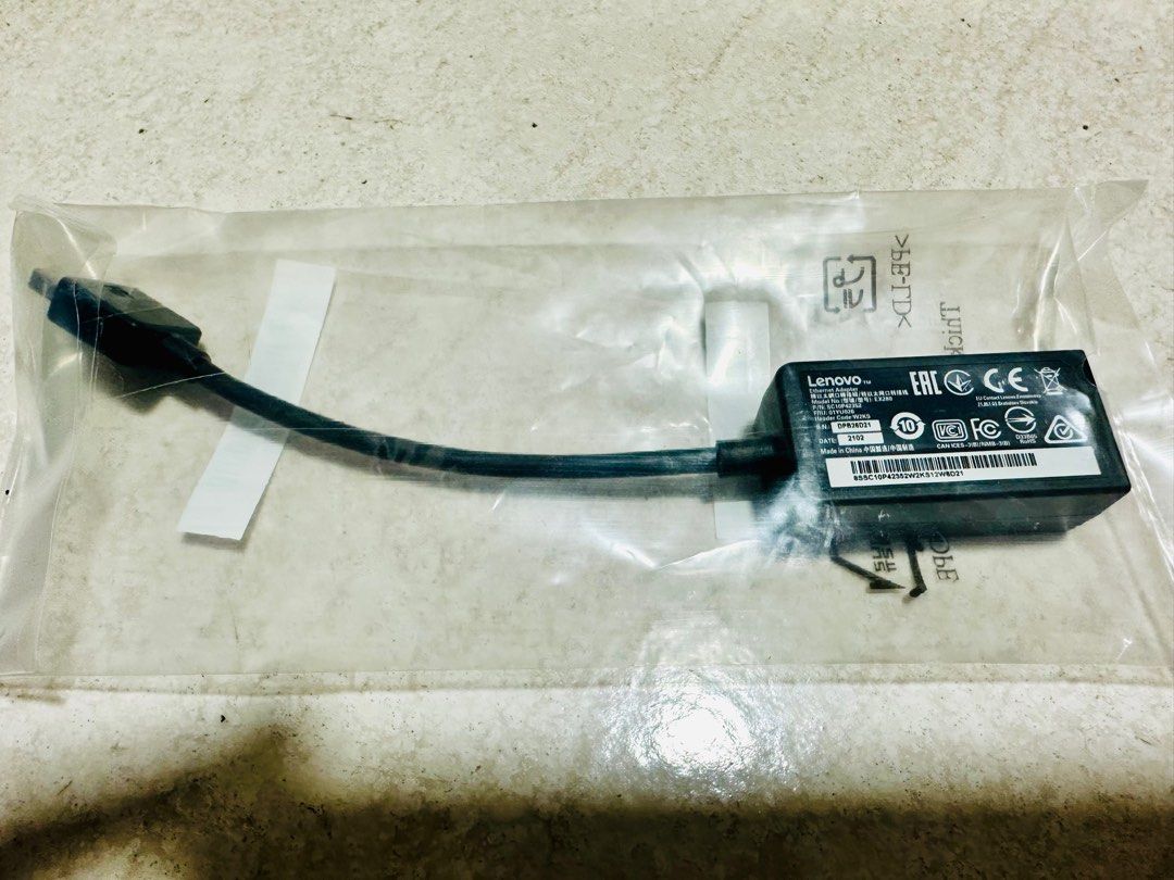 Ethernet Adapter, Computers & Tech, Parts & Accessories, Cables ...