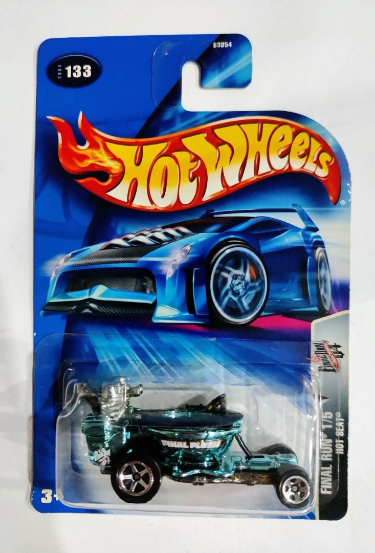 (f) Hot Wheels Hot Seat final run chrome, Hobbies & Toys, Toys & Games