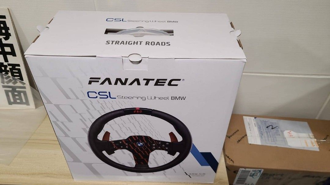 Fanatec csl steering wheel BMW, 電腦＆科技, 電腦周邊及配件, 其他 Carousell