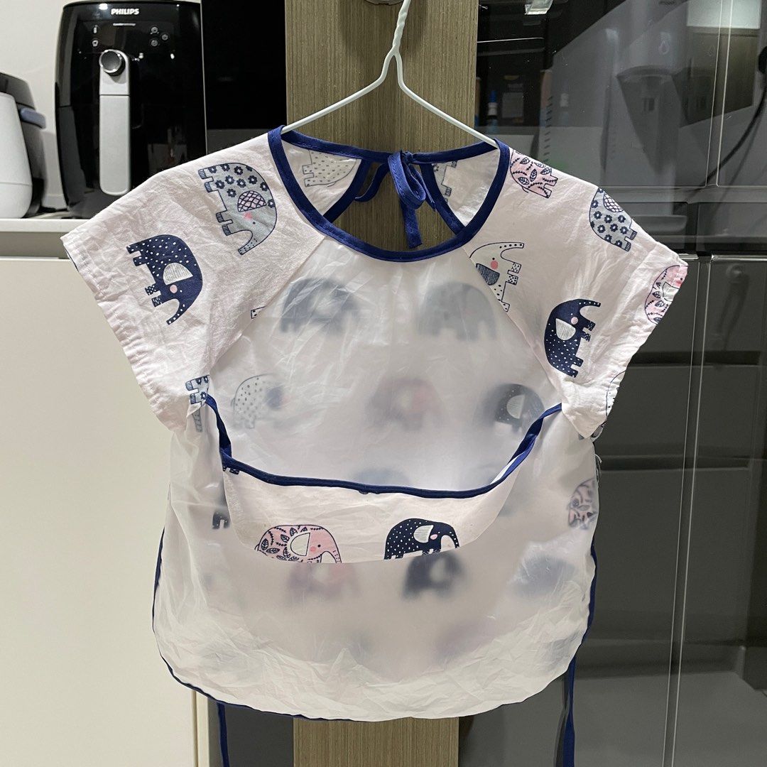 Feeding Bib / Art Smock (water resistant), Babies & Kids, Nursing