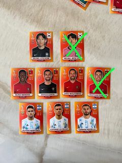 FIFA WORLD CUP 2022 PANINI STICKERS TO TRADE