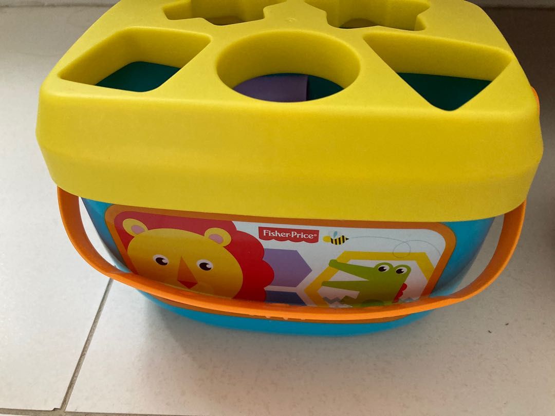 Fisher price bundle Stack toy, shape sorter and xylophone, Babies