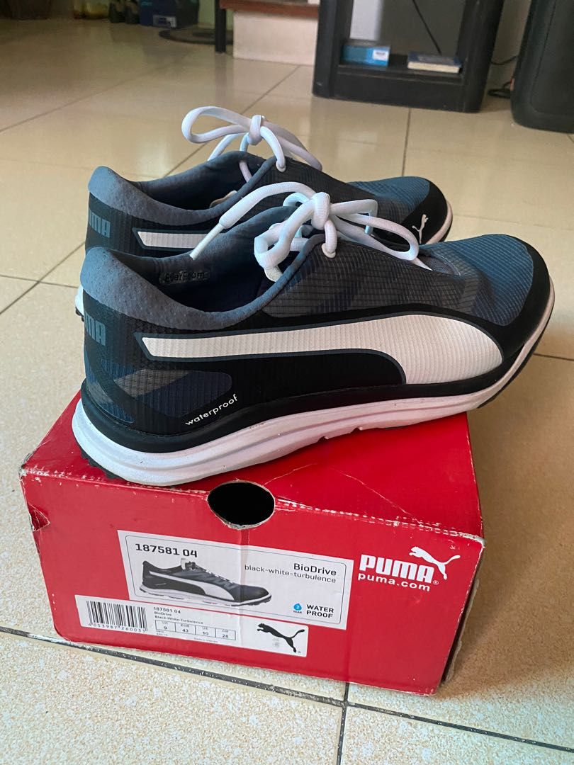 Puma biodrive leather sale mens golf shoes
