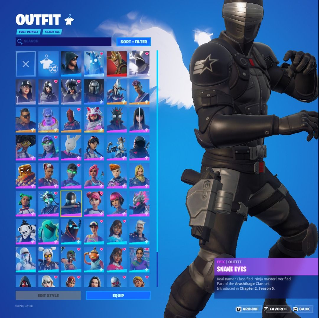 Fortnite skins for sale 2025