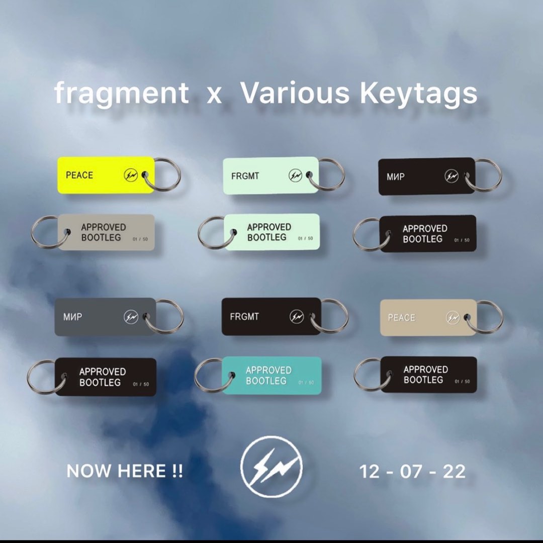 最大86％オフ！ Various keytags x Fragment design PEACE 