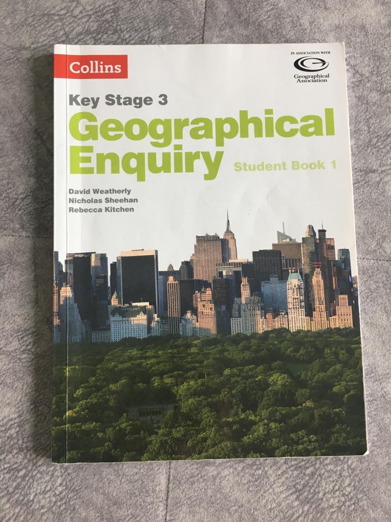 Geography Key Stage 3 Collins Geographical Enquiry Student Book 1, Hobbies & Toys, Books