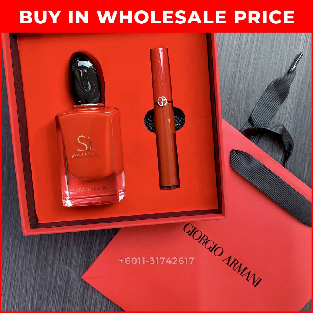 Giorgio armani si gift set price discount