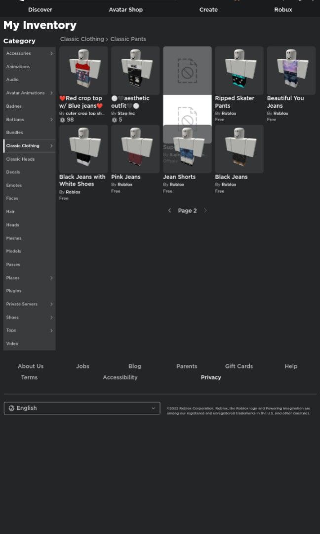 Girl/boy semi rich Roblox account (sale), Video Gaming, Gaming ...