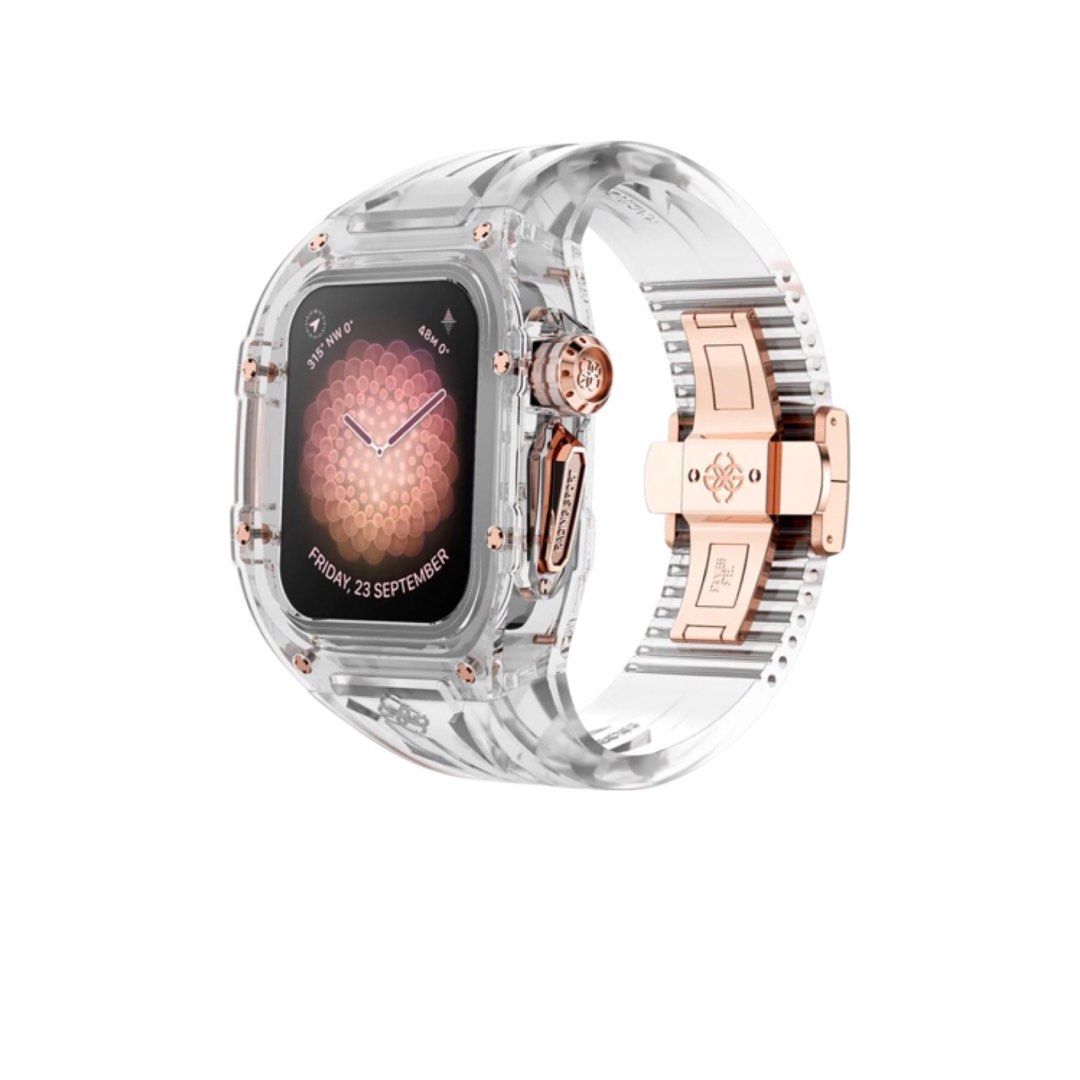 Golden Concept Apple Watch Case/RSTR49 - Crystal Rose, 名牌, 手錶