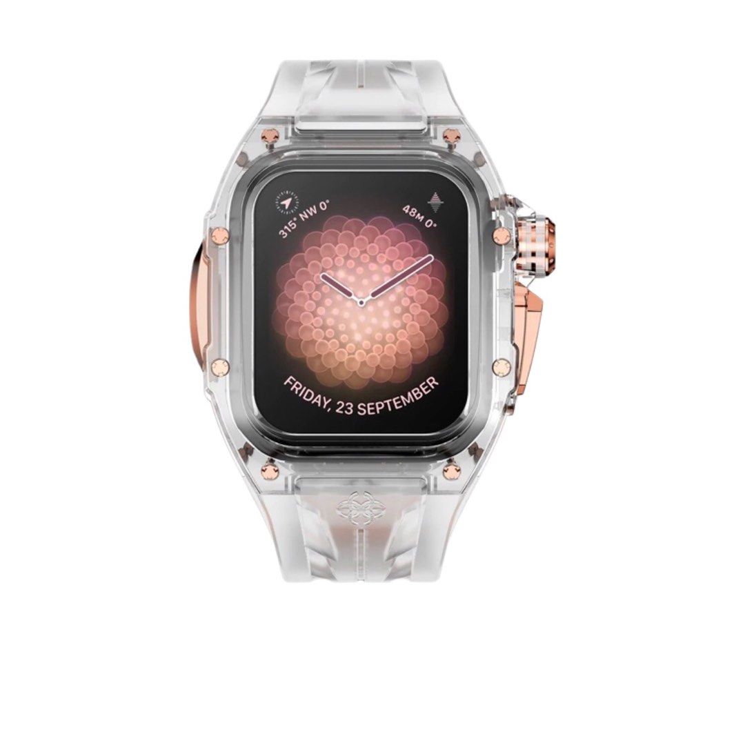 Golden Concept Apple Watch Case/RSTR49 - Crystal Rose, 名牌, 手錶