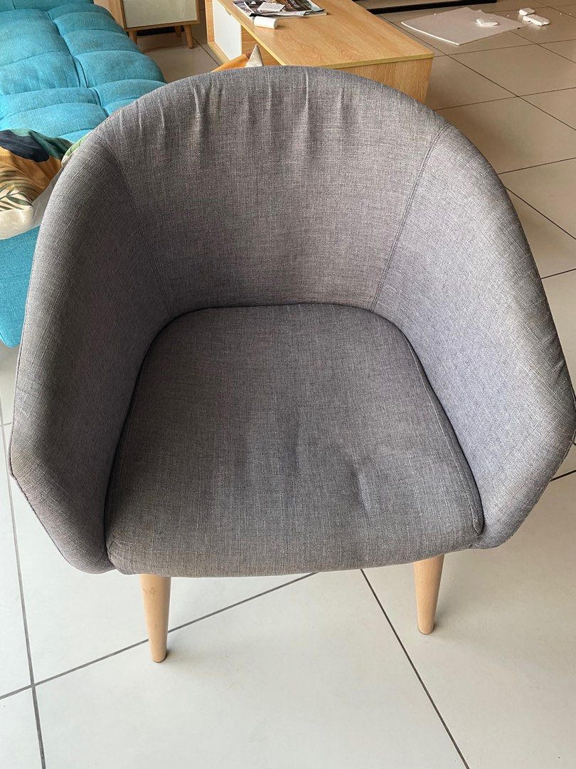 Grey occasional chair discount kmart
