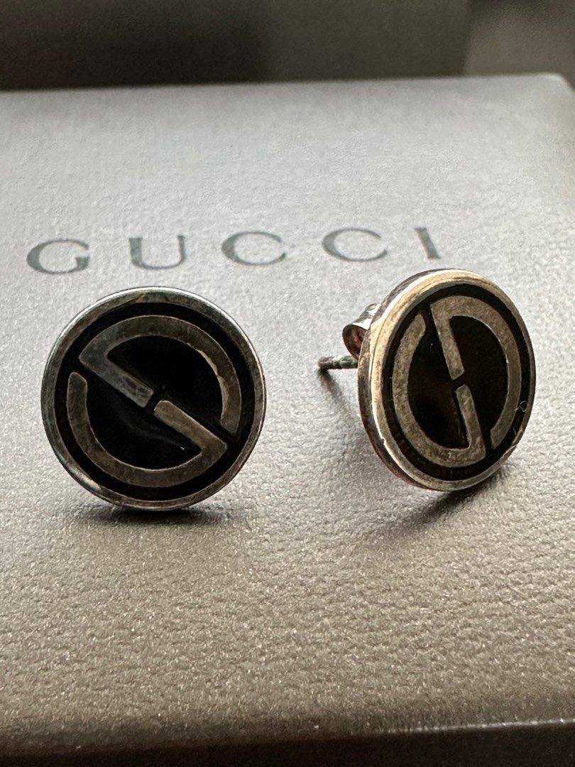 Gucci Stud Earrings, Luxury, Accessories on Carousell