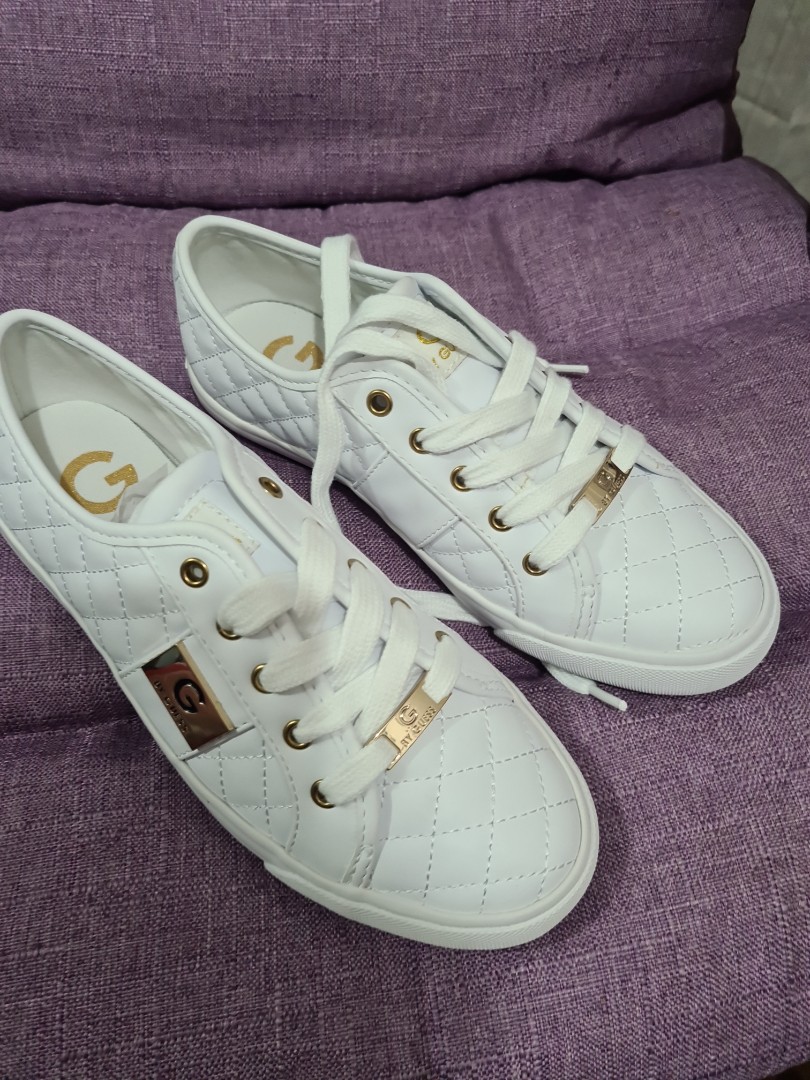 Guess Rubber shoes, Women's Fashion, Footwear, Sneakers on Carousell