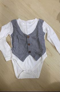 Handsome baby rompers