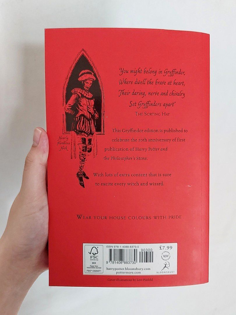 [Harry Potter] Philosopher's Stone 20th Anniversary Gryffindor Edition