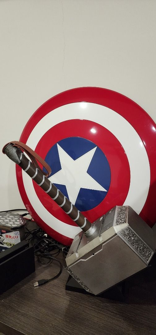 Captain america discount mjolnir marvel legends