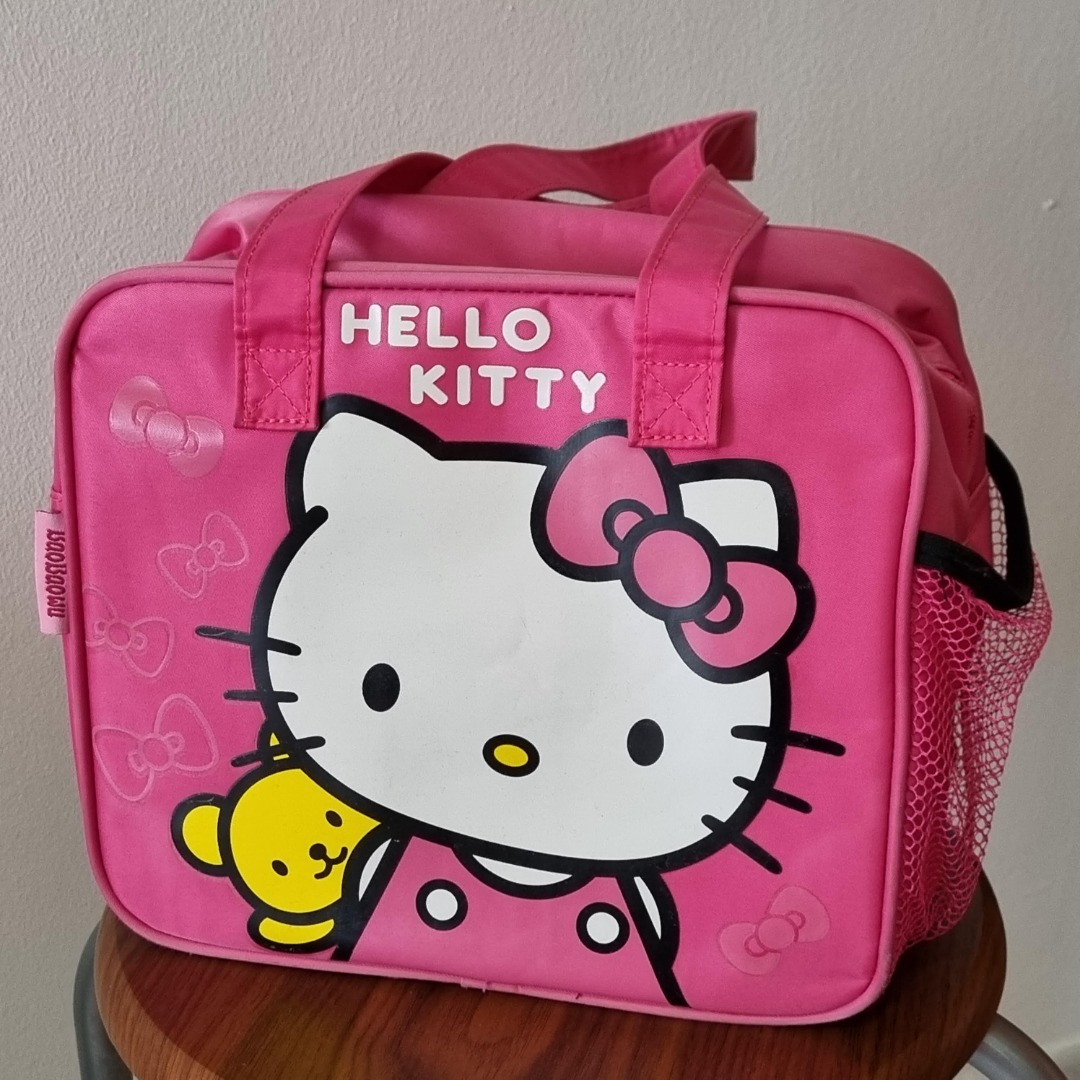 [RESERVED] Hello Kitty Lunch Box Cooler Bag, Furniture & Home Living