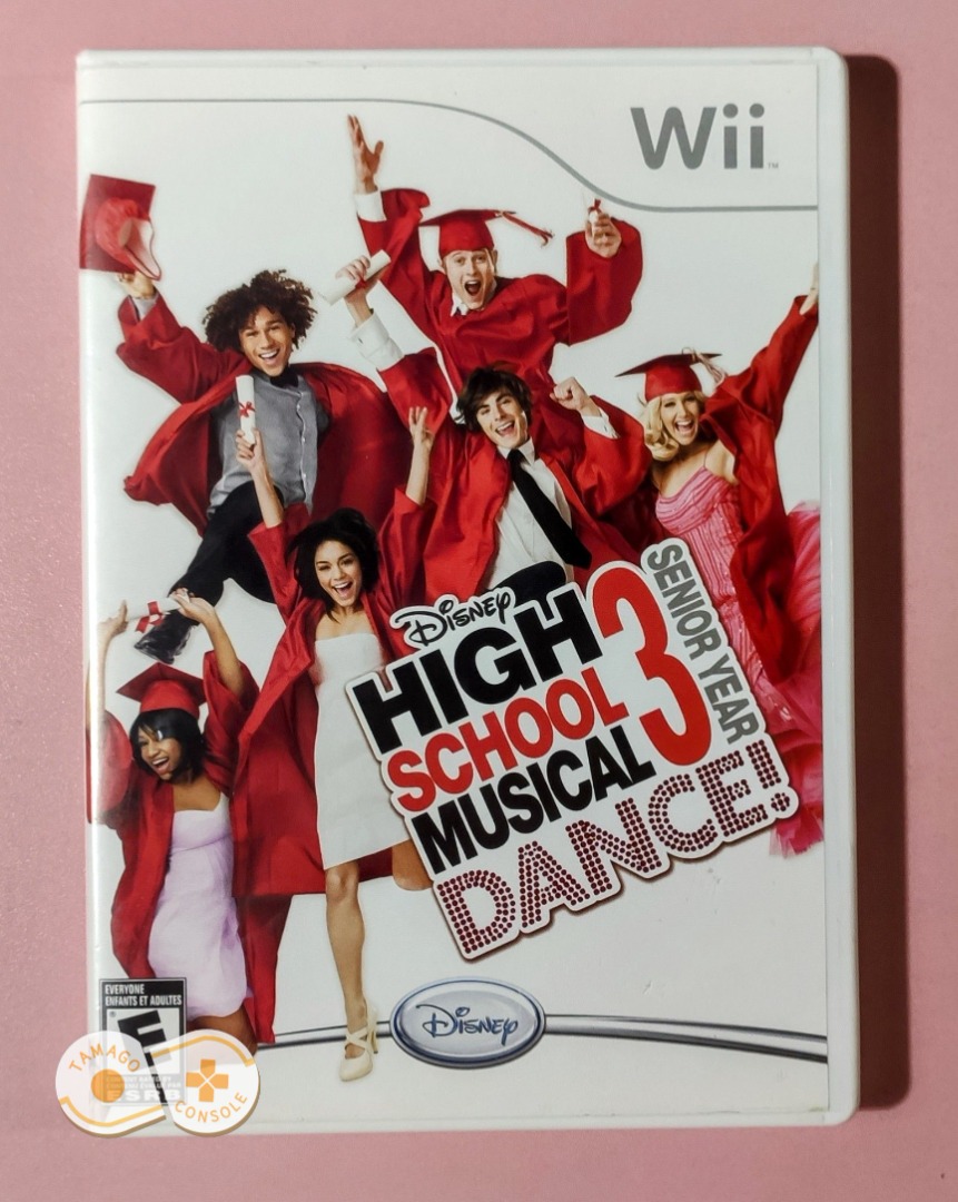 High School Musical 3 Senior Year Dance - [WII Game] [NTSC / ENGLISH  Language] [CIB / Complete In Box]], Video Gaming, Video Games, Nintendo on  Carousell