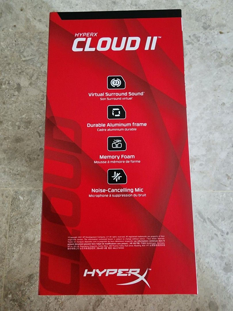 HyperX Cloud II Wired (Gunmetal), Audio, Headphones & Headsets on Carousell