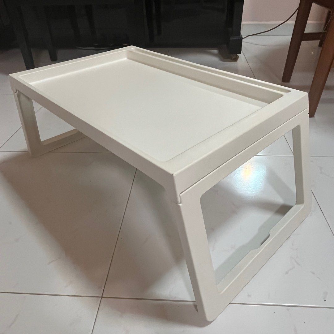 IKEA foldable bed table, Furniture & Home Living, Furniture, Tables & Sets on Carousell