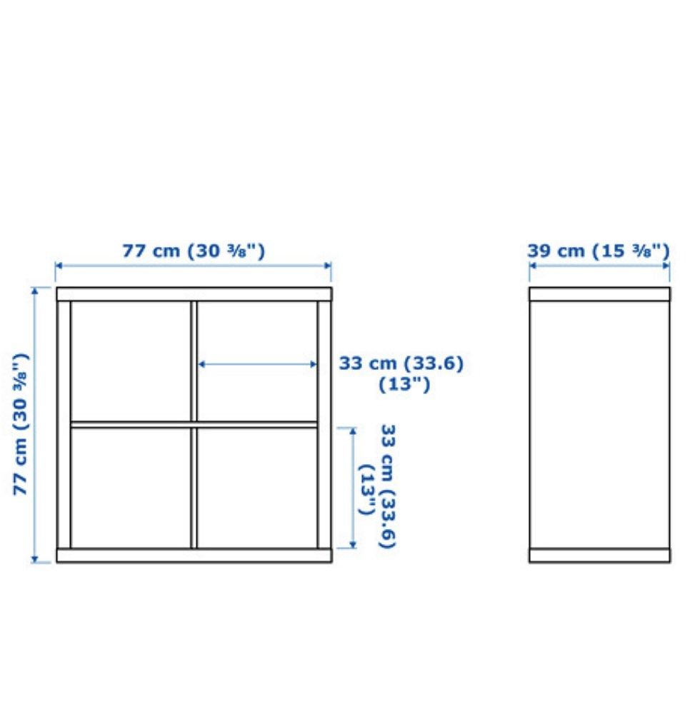 IKEA Kallax Shelf WITH DRAWERS, 傢俬＆家居, 傢俬, 書櫃、櫃子及架 Carousell