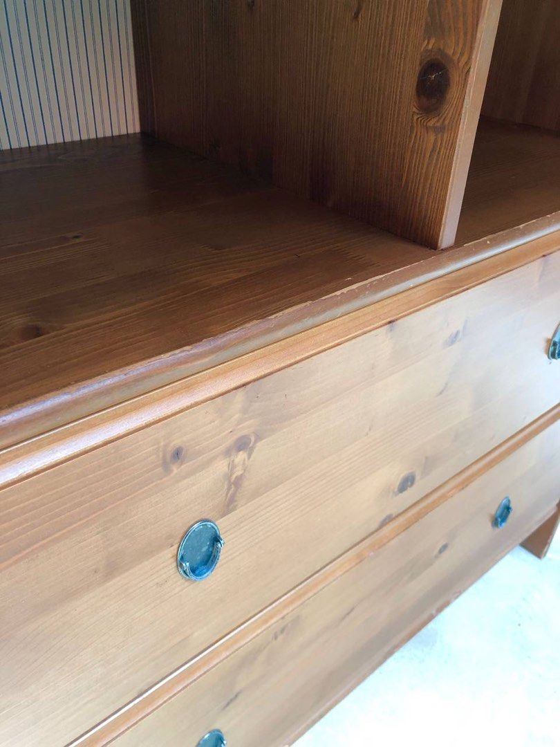 Ikea LEKSVIK changing table chest of drawers