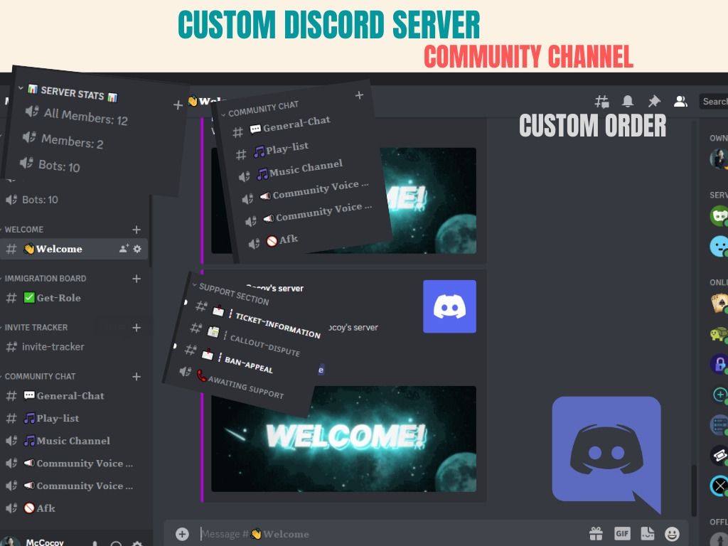 I'm Creating/Modifying a Discord Server, Video Gaming, Gaming