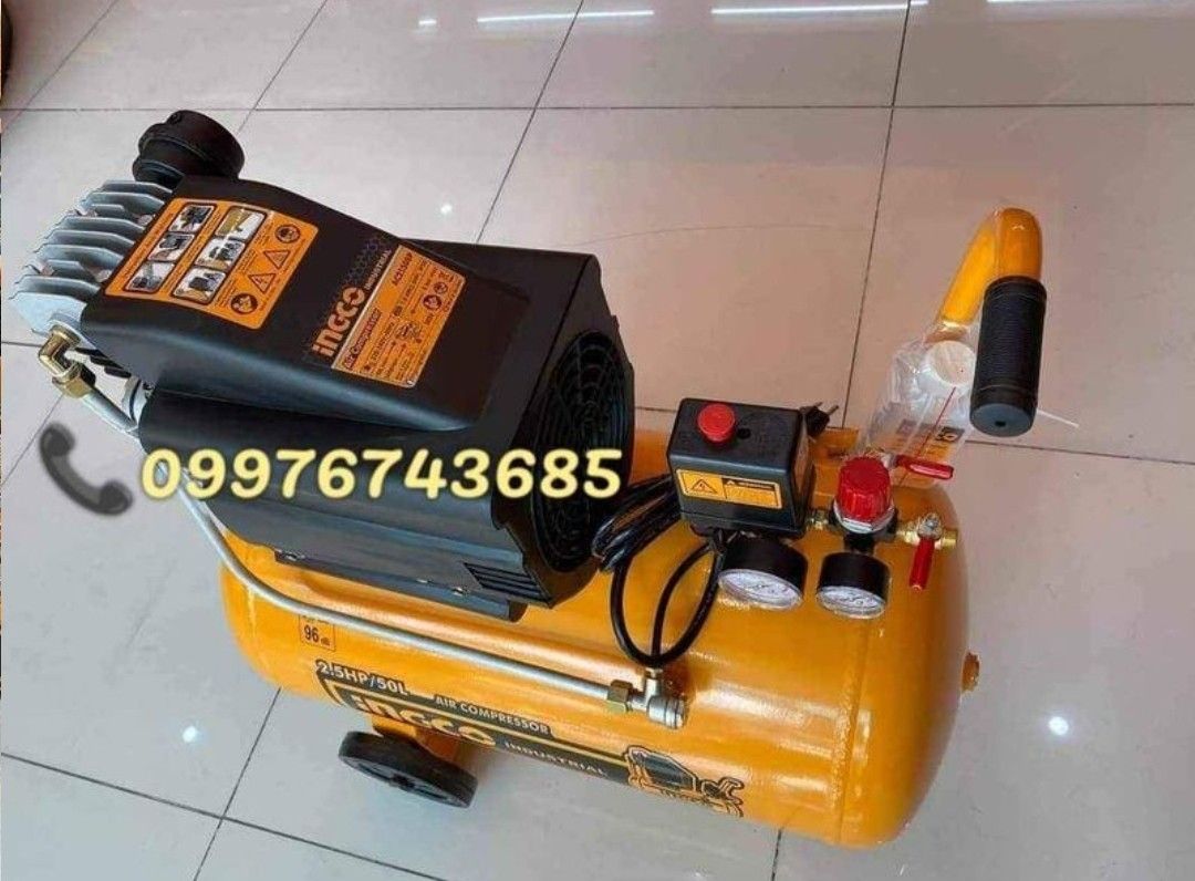 INGCO 2.5HP Air Compressor, Commercial & Industrial, Industrial ...