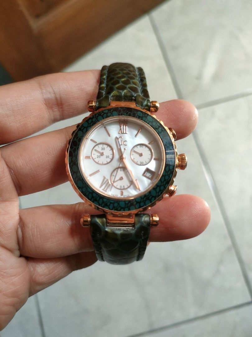 Wrist Watches X72025g7s Gc Watch Leather Strap Gc Guess Collection