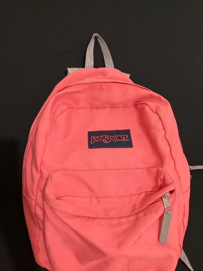 Jansport Superbreak Strawberry Pink, Barang Mewah, Tas & Dompet di
