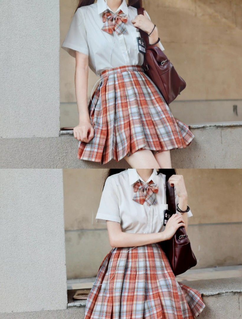 Pleated store skirt japanese