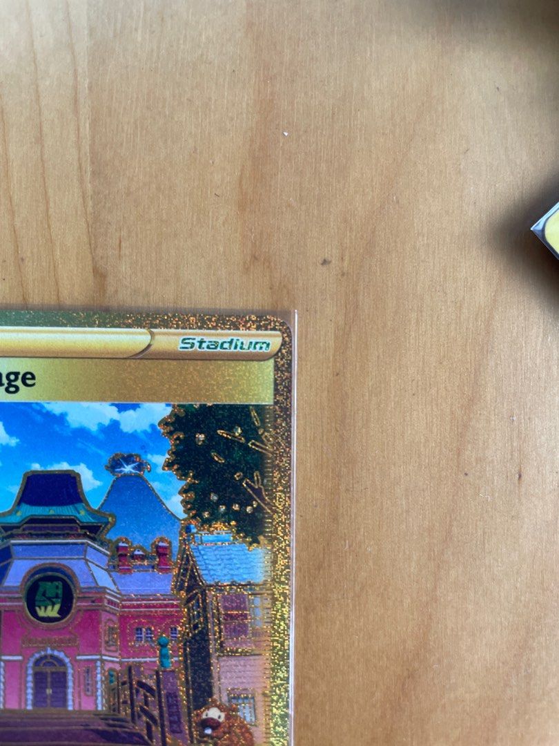 jubilife village pokemon card gold Jubilife Village 093/067 2022 Ultra Rare Holo Pokemon Japanese CGC 10  Pristine main image 1