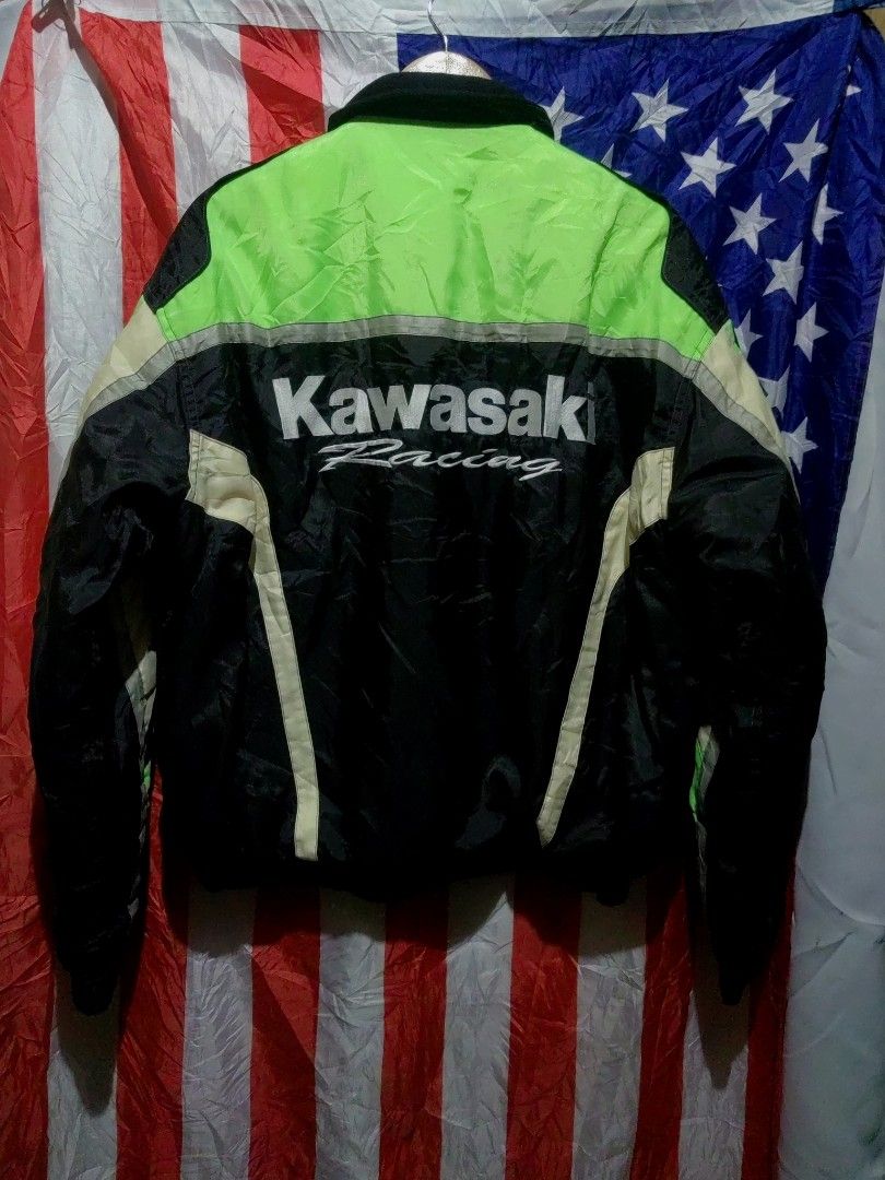KAWASAKI MOTORCYCLE JACKET, Men's Fashion, Coats, Jackets and Outerwear