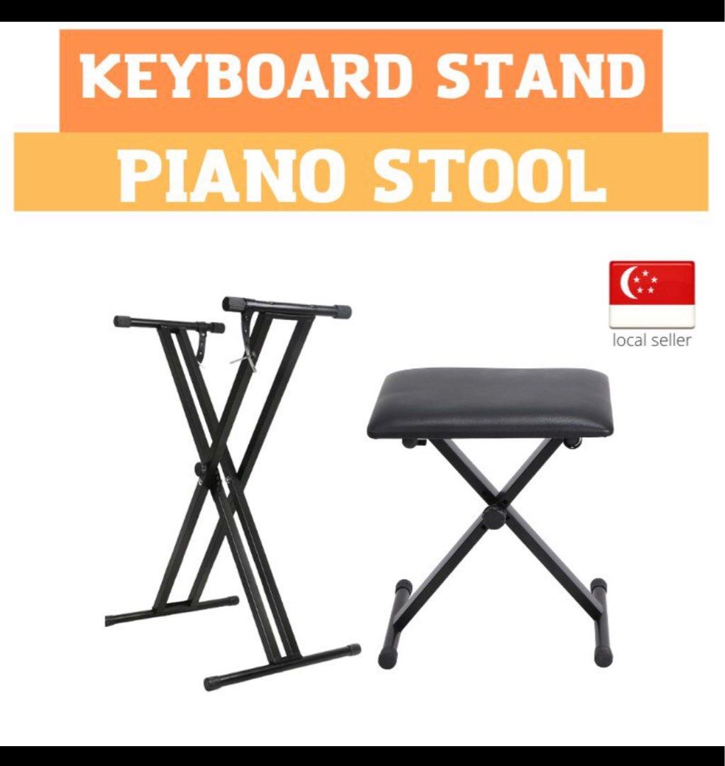 Keyboard stand and stool, Furniture & Home Living, Furniture, Other