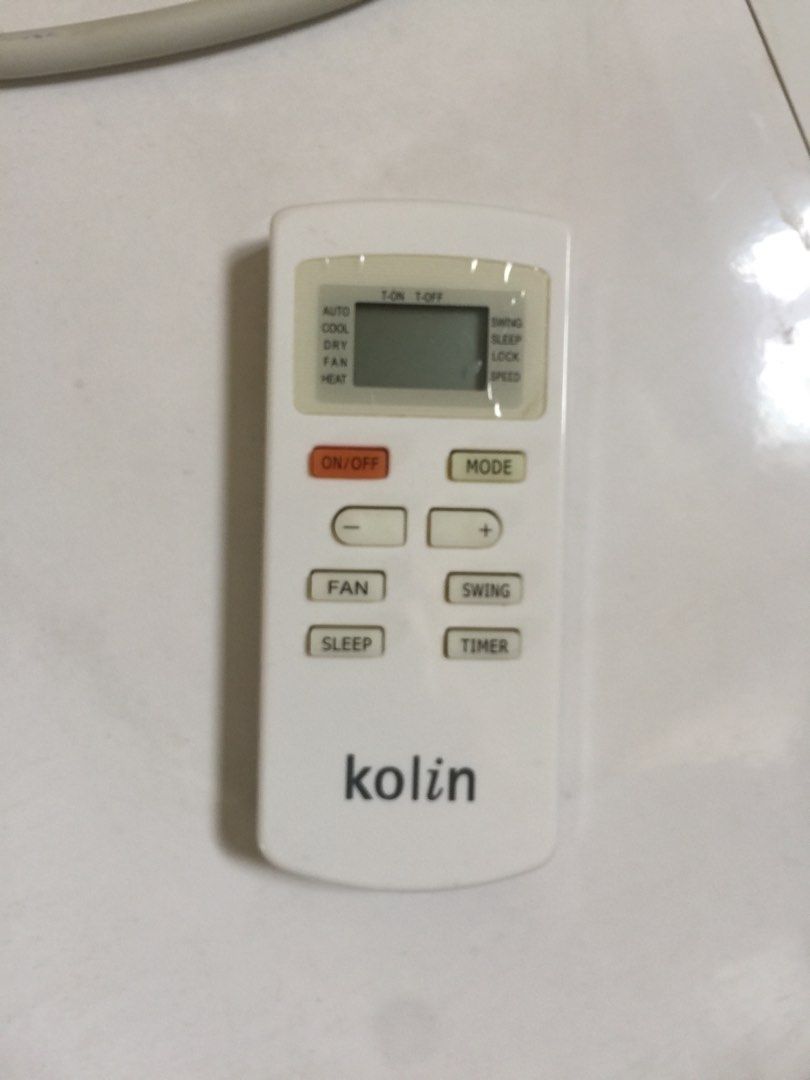KOLIN digital inverter wd remote control 📱 1.5hp, TV & Home Appliances