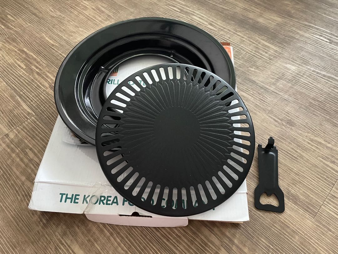 Korean BBQ Grill Plate, Furniture & Home Living, Kitchenware