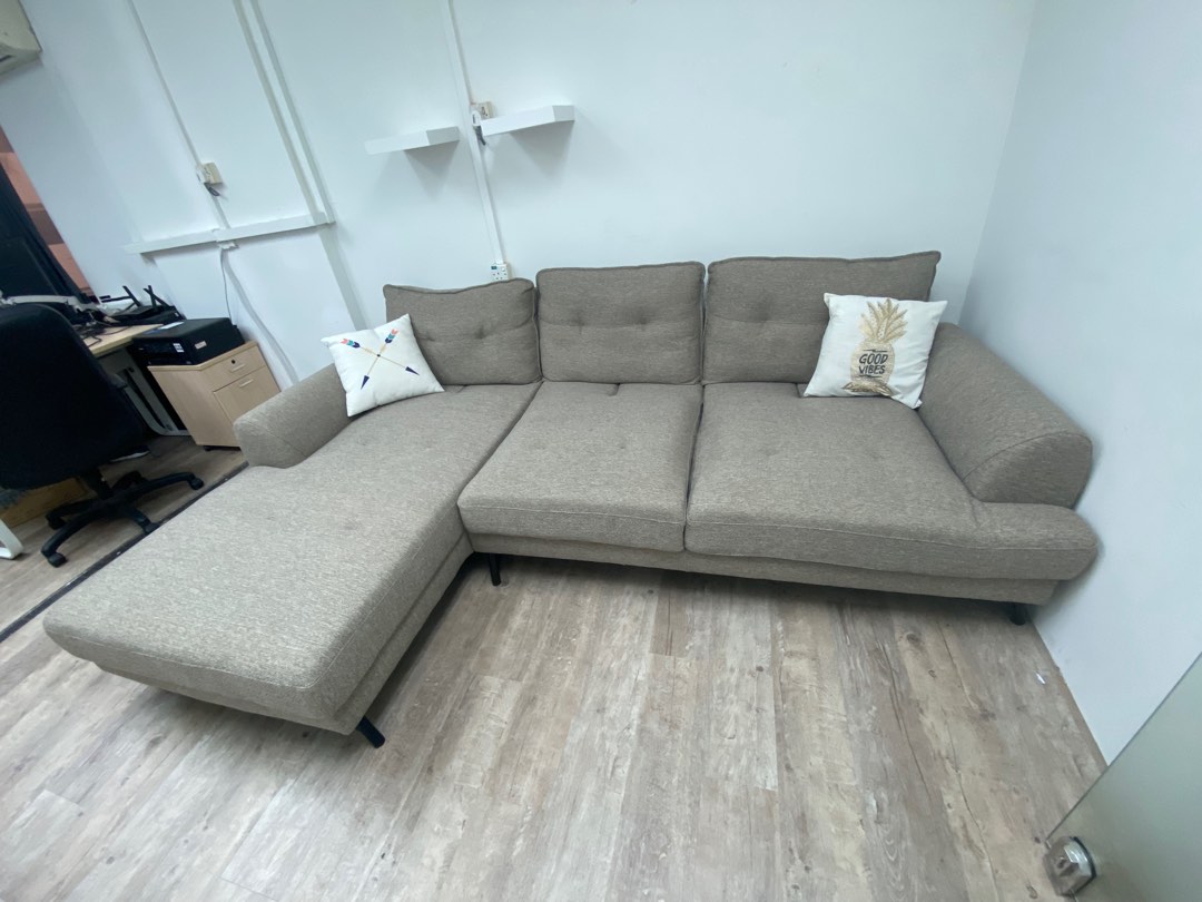L Shape Sofa Moving Out Sales, Furniture & Home Living, Furniture