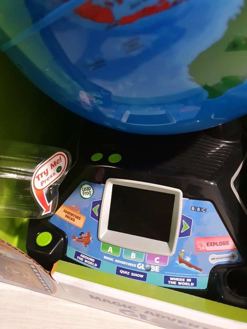 Leap frog globe, Hobbies & Toys, Toys & Games on Carousell