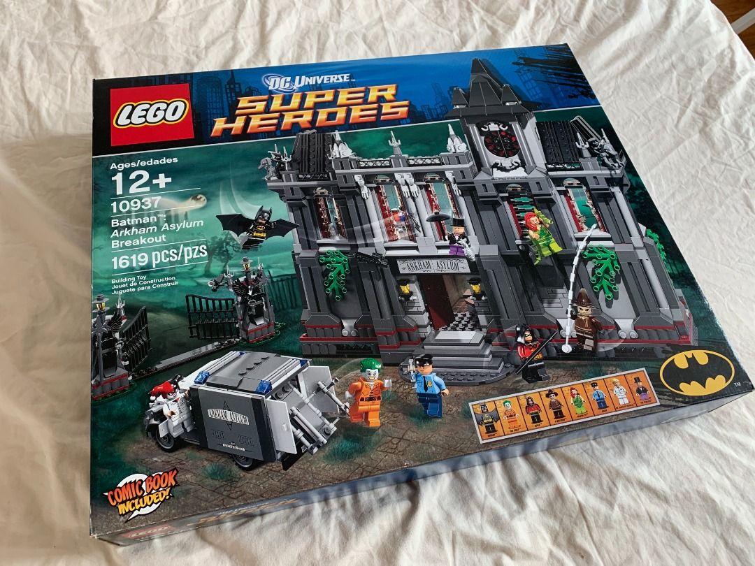 LEGO DC 10937 Arkham Asylum Hobbies Toys Toys Games on Carousell