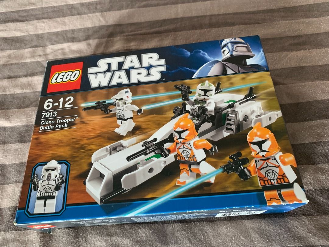  LEGO Star Wars Clone Trooper Battle Pack 7913 : Toys & Games