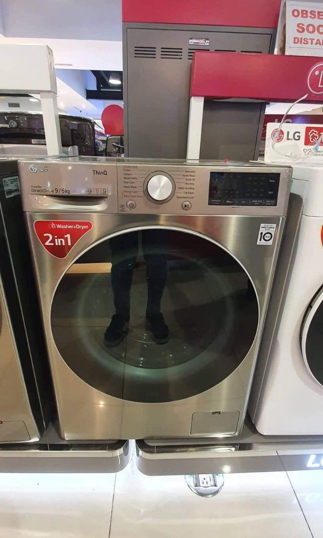 LG FRONTLOAD FULLY AUTOMATIC WASHING MACHINE (DIRECT DRIVE INVERTER ...