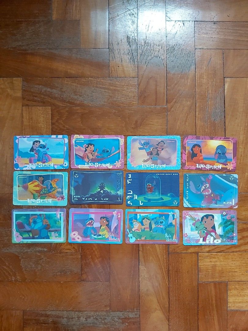 Lilo and Stitch collectible cards (CPCM Cow Play Cow Moo), Hobbies