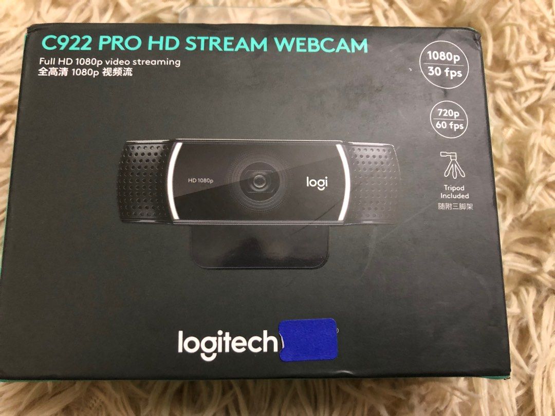 LOGITECH C922 PRO HD STREAM WEBCAM, Computers & Tech, Parts ...