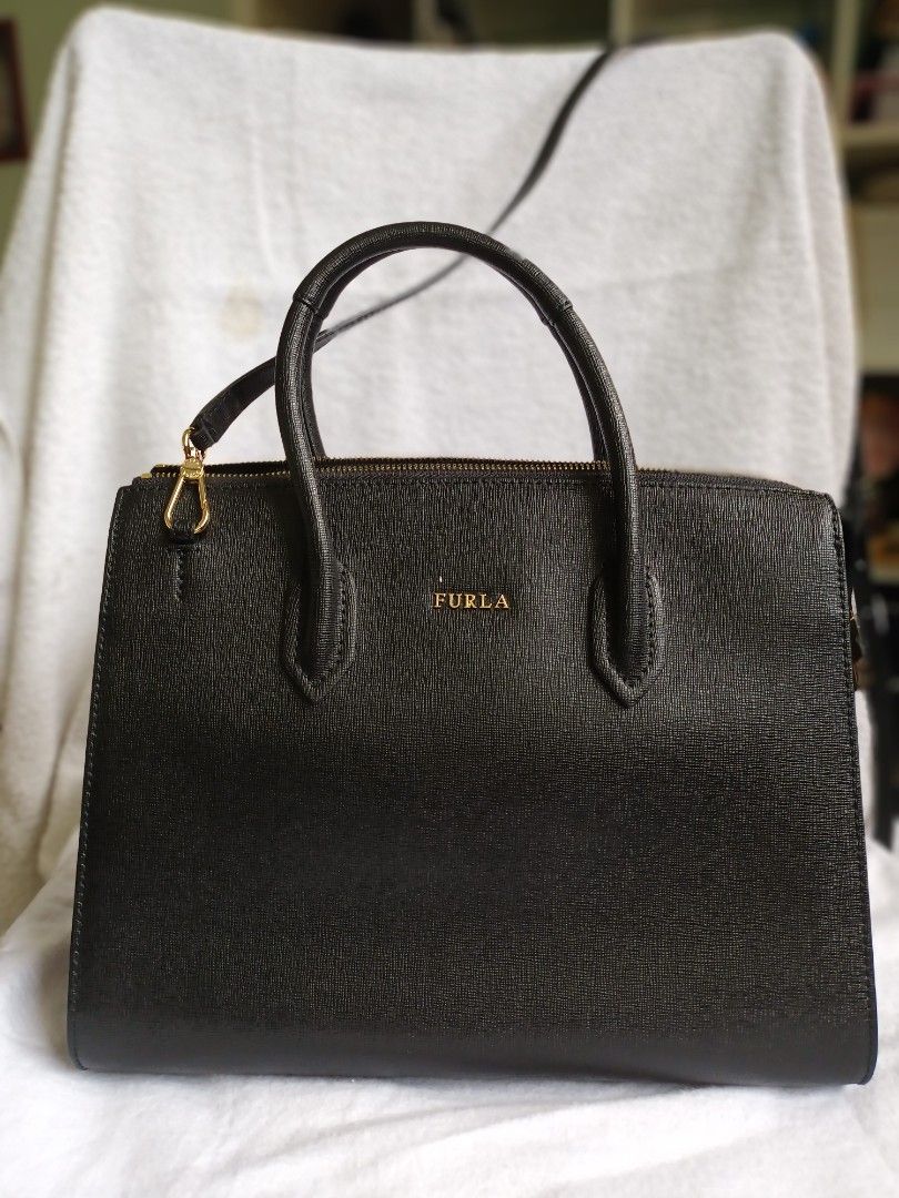 Furla best sale black tote