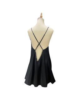 LOOKING FOR Black Victoria’s Secret open back night gown night dress lingerie victoria secret victorias secret