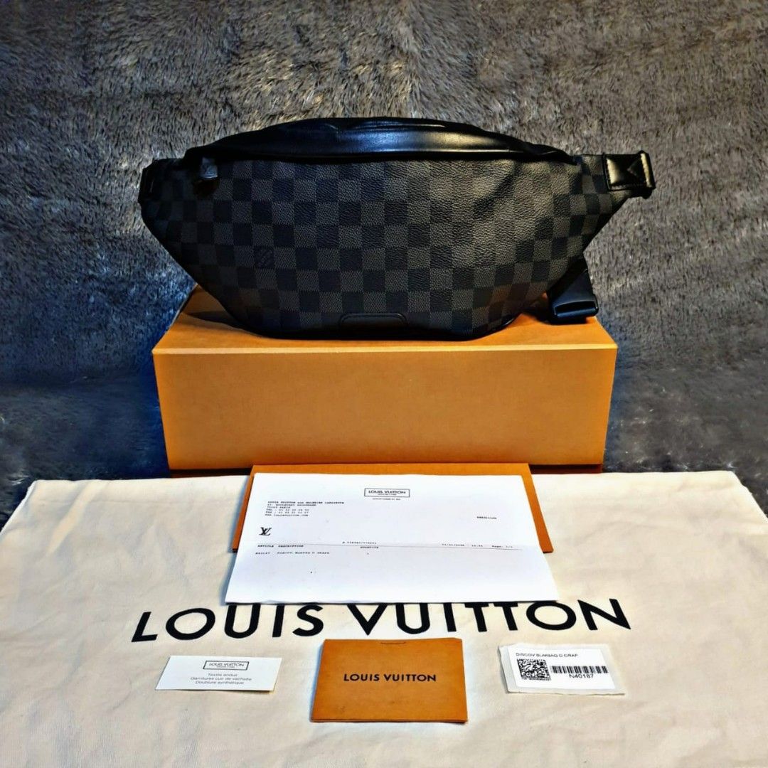 Louis Vuitton Damier Graphite Discovery Bumbag N40187