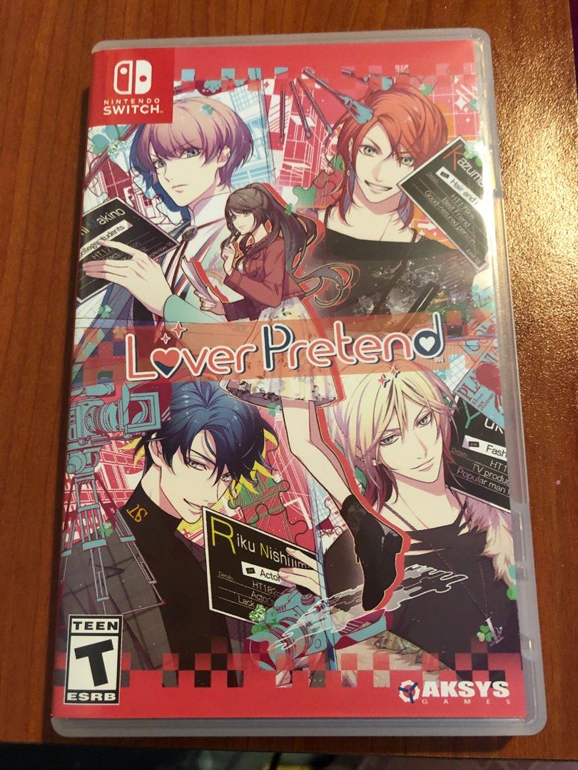 Lover Pretend ENG (US) Nintendo Switch otome game, Video Gaming, Video Games,  Nintendo on Carousell