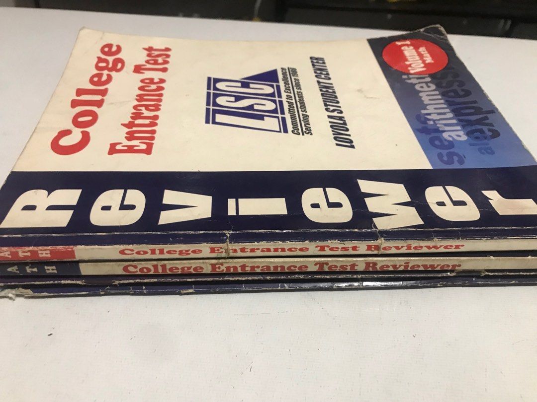 LSC COLLEGE ENTRANCE TEST MATH REVIEWER VOL 14, Hobbies & Toys, Books & Magazines, Assessment