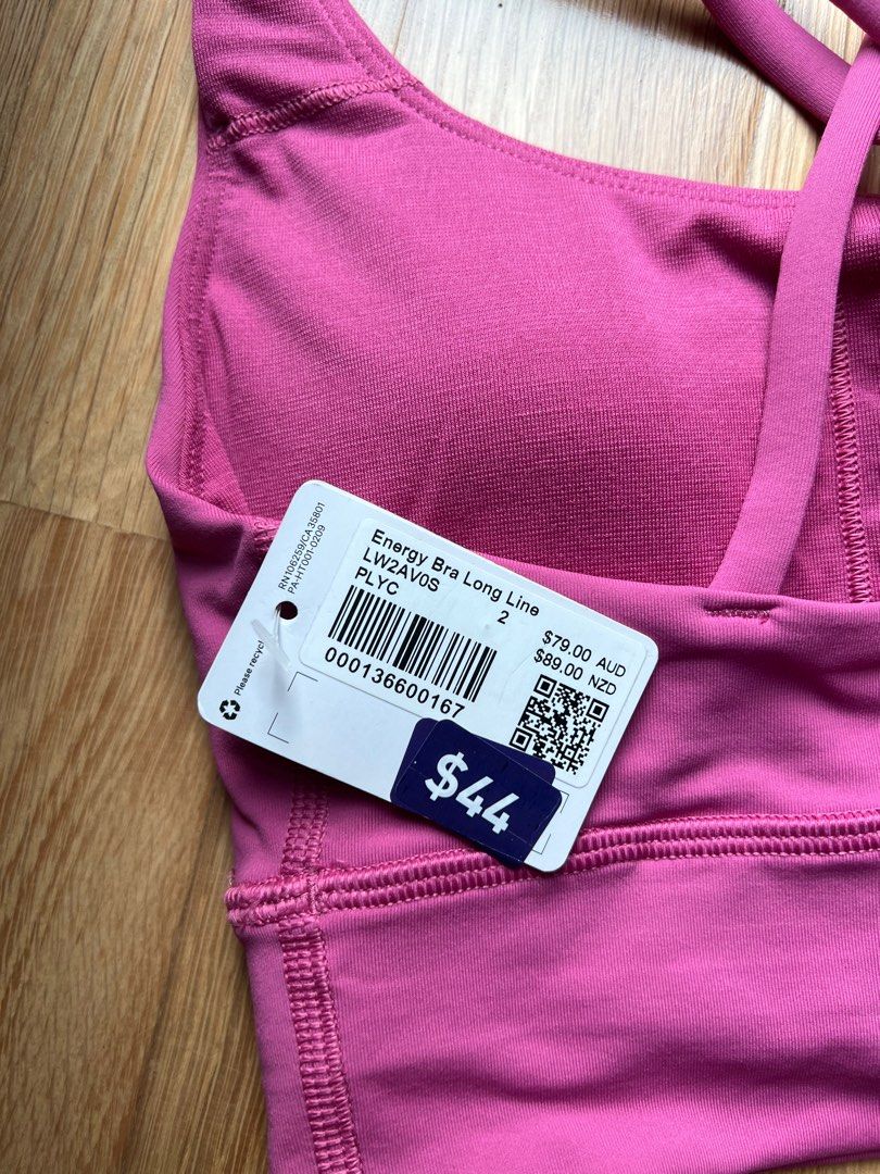 Lululemon Energy Bra Size 2, Women's Fashion, Activewear on Carousell