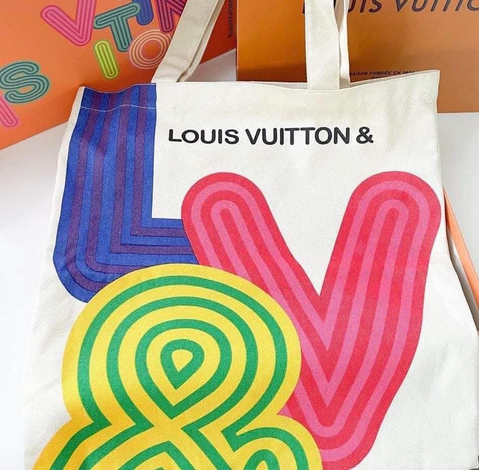 Authentic Louis Vuitton Canvas tote Bag 200 Years Anniversary, Luxury, Bags  & Wallets on Carousell
